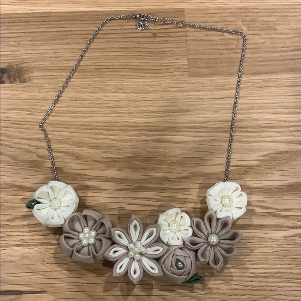 Handmade Floral Necklace